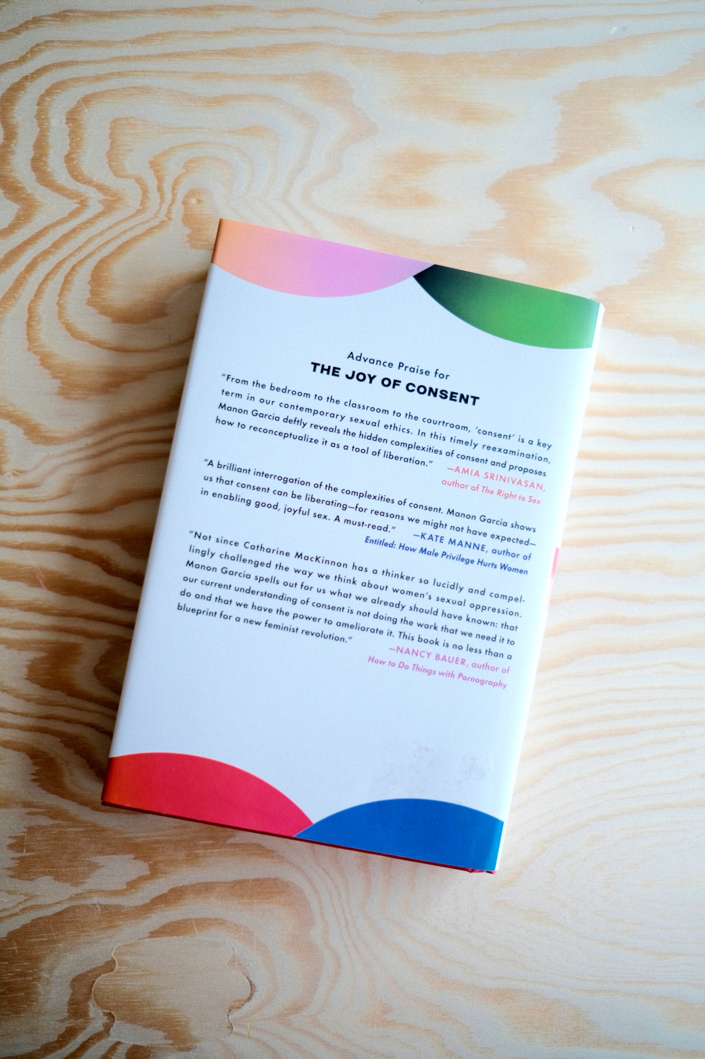 The Joy Of Consent | second-hand