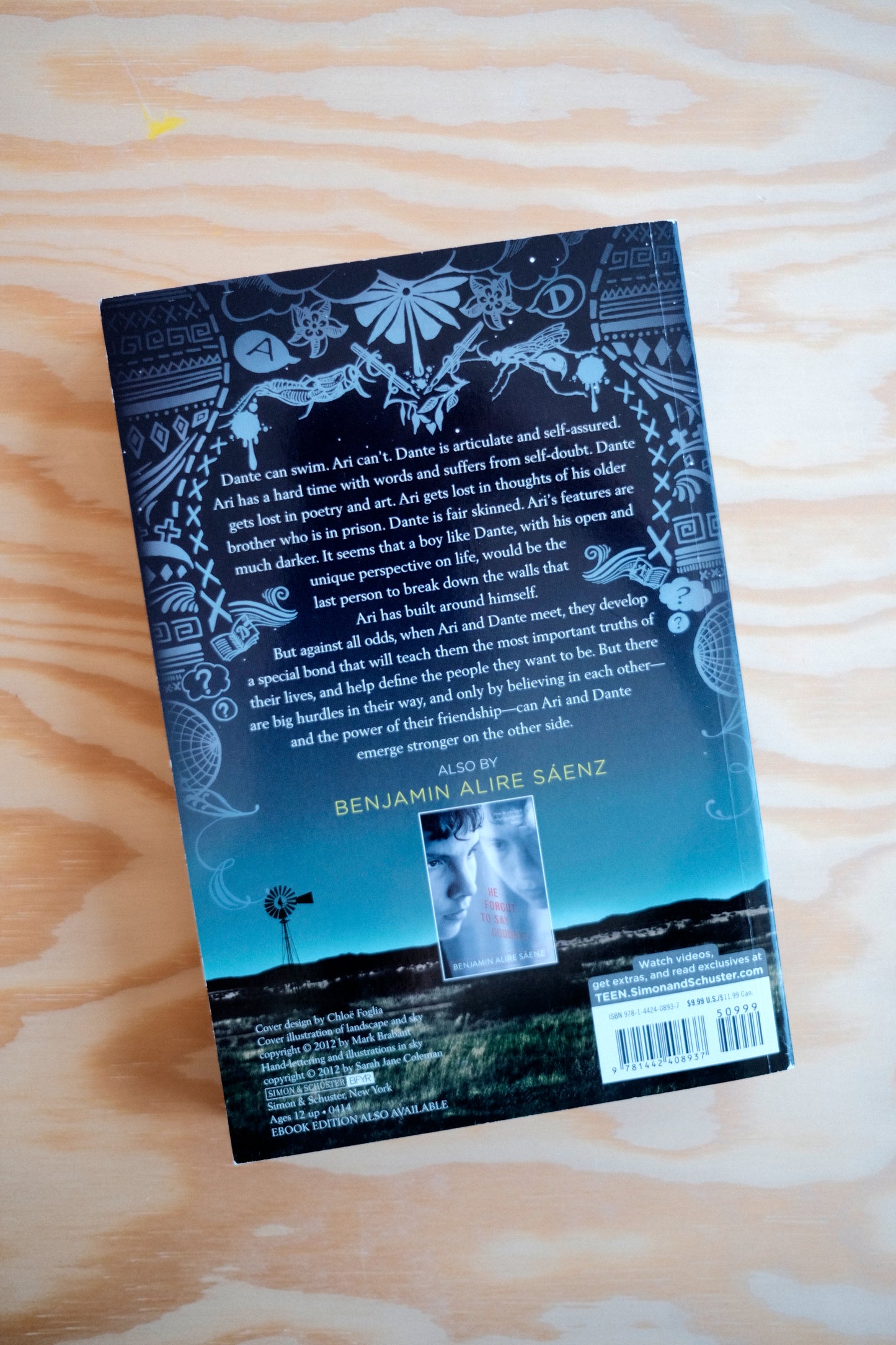 Aristotle And Dante Discover The Secrets Of The Universe | second-hand