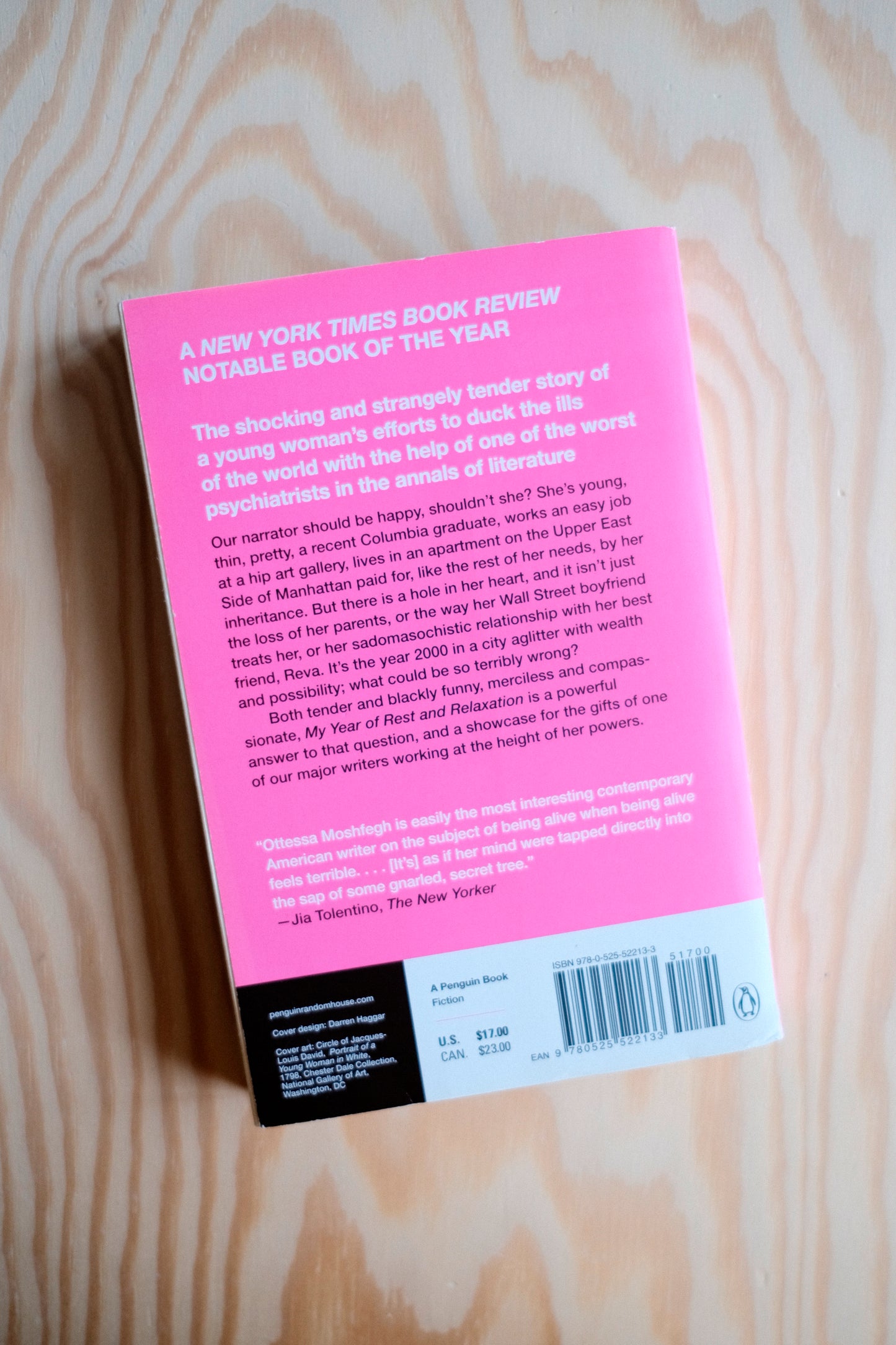 My Year Of Rest And Relaxation | second-hand