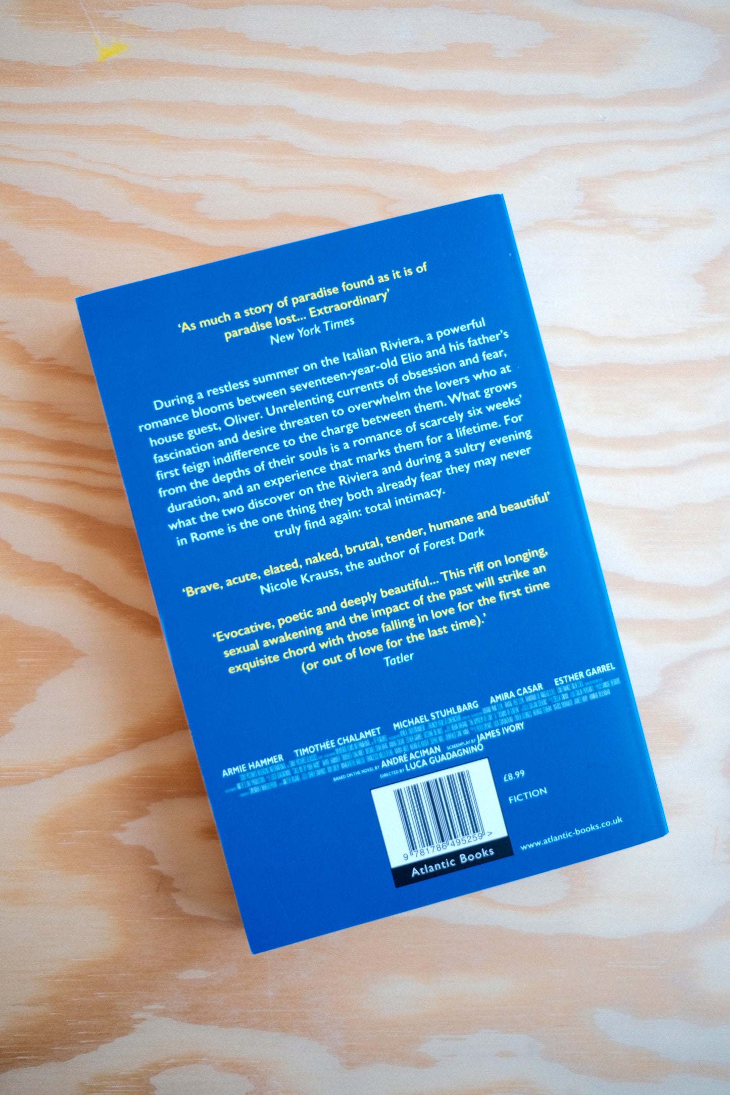 Call Me By Your Name | second-hand