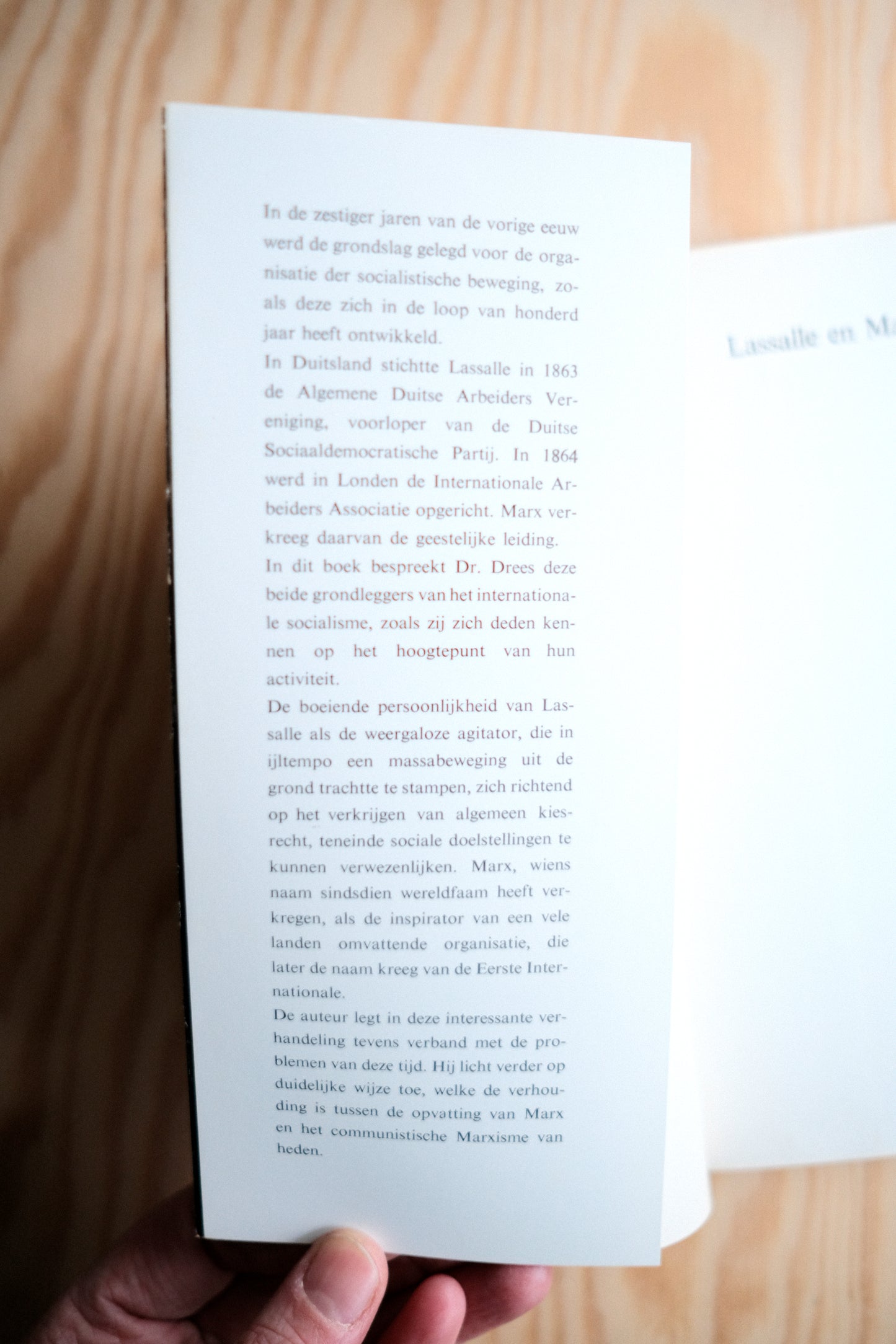 Lassalle En Marx | second-hand