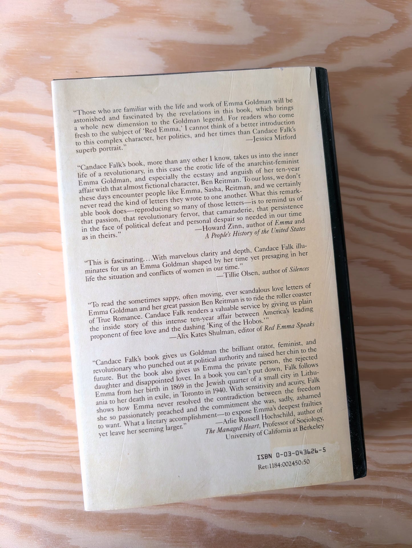 Love, Anarchy & Emma Goldman | second-hand